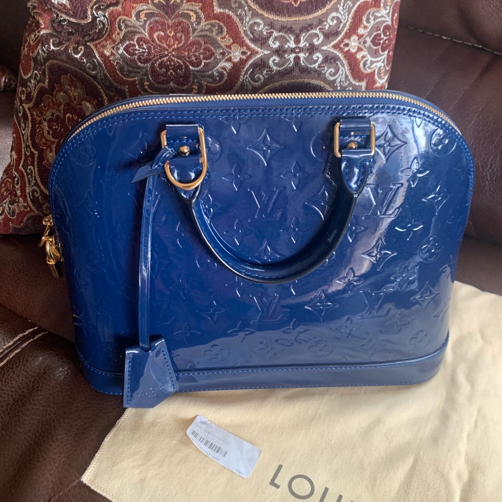 Louis Vuitton Alma PM grand bleu